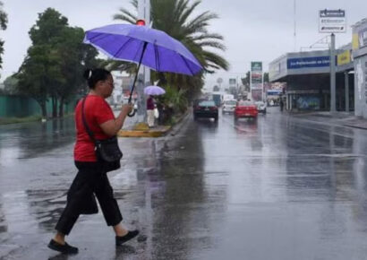 Vaguada y vientos del este/noreste provocarán aguaceros dispersos y tronadas en varias provincias del país