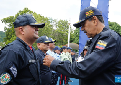 Fuerte patrullaje militar en Venezuela ante creciente tensión política