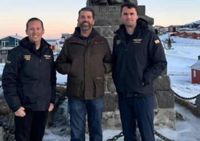 Donald Trump jr. aterriza en Groenlandia luego su padre hiciera oferta de compra