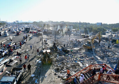 El MOPC interviene estructuras en el kilómetro 9 de la Autopista Duarte para agilizar trabajos de modernización