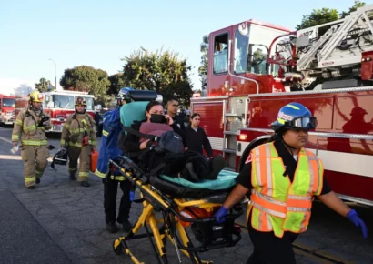 Dos muertos y 18 heridos tras choque de avioneta con almacén en California