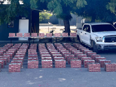 Ejército incauta cargamento de 520 mil cigarrillos en Monción, Santiago Rodríguez