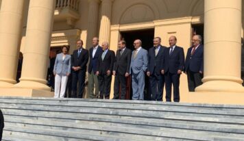 Edmundo González es recibido en el Palacio Nacional