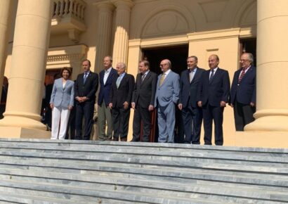 Edmundo González es recibido en el Palacio Nacional