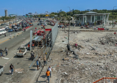 Desalojo en el Kilómetro 9 de la Autopista Duarte Avance en la Recuperación de Espacios Públicos
