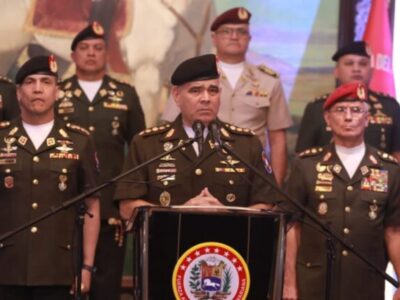 FANB rechaza declaraciones de Edmundo González Urrutia y ratifica lealtad a Maduro