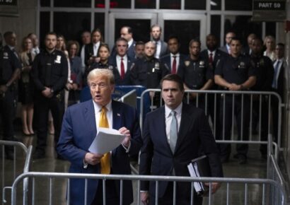 Trump recibe sentencia de libertad incondicional en caso de pagos irregulares