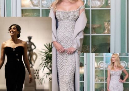 Estilo y elegancia: La marca dominicana Oscar de la Renta brilla en la cena inaugural