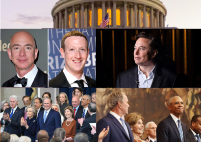 Personalidades destacadas en la ceremonia de Trump