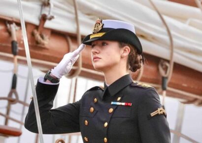 La princesa Leonor inicia su formación militar a bordo del Juan Sebastián Elcano