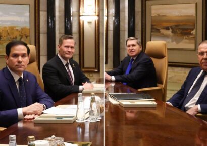 Rusia y Estados Unidos inician conversaciones para poner fin a la guerra en Ucrania y mejorar lazos diplomáticos