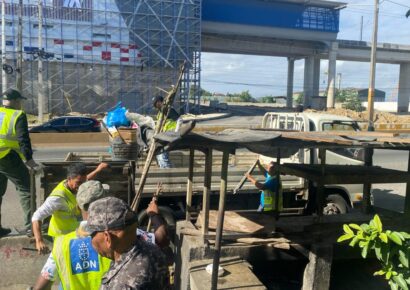 Alcaldía del DN reubica a vendedores informales en operativos de recuperación de espacios públicos