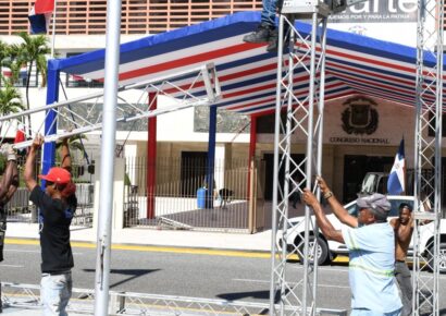 El Congreso Nacional se prepara para recibir el primer informe de gobierno de Luis Abinader en su segundo mandato