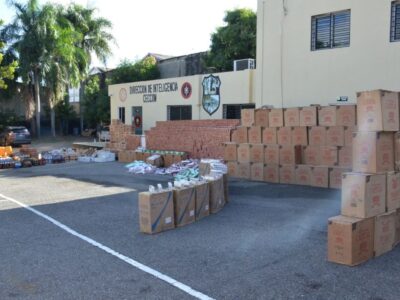 Cesfront incauta más de 2 millones de cigarrillos de contrabando en la frontera