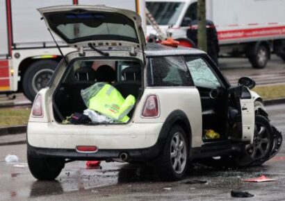 Atropello masivo en Múnich deja al menos 28 heridos durante una manifestación sindical