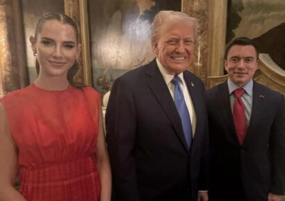 Donald Trump Se Reúne con el Presidente de Ecuador, Daniel Noboa, en Mar-a-Lago