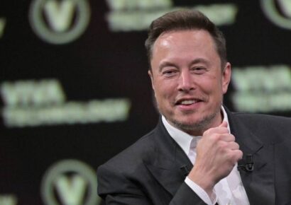 Elon Musk juega con cubiertos en reunión en la Casa Blanca