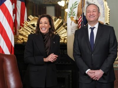 El bufete en el que trabaja el esposo de Kamala Harris dará apoyo legal gratuito a la administración de EE.UU