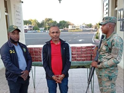 Detienen a hombre con 30,000 cigarrillos de contrabando en Azua