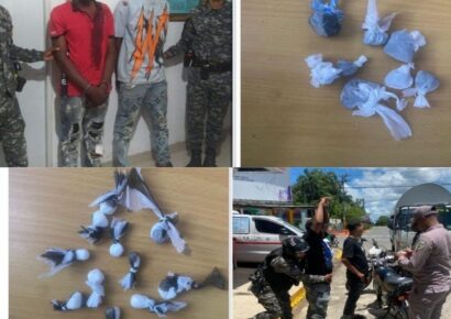 Policía ocupa drogas, arma ilegal y recupera motocicleta robada durante operativos en La Victoria