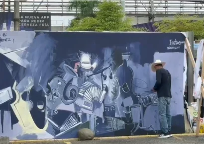 Pinceladas de consuelo: artista mexicano rinde homenaje visual a las víctimas del Jet Set