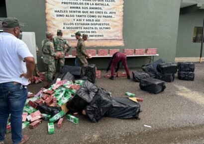 Ejército incauta casi 7 millones de cigarrillos de contrabando en Montecristi