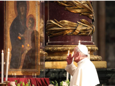 El Papa Francisco pidió ser enterrado en Santa María la Mayor, sin decoración y con la inscripción Franciscus