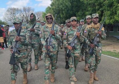 Gobierno refuerza seguridad en la frontera con masiva presencia militar en Dajabón