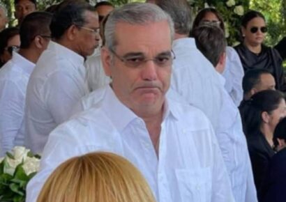 Presidente Abinader, conmovido tras despedir al hijo de Eduardo Estrella: “Solo Dios puede reconfortar esta situación”