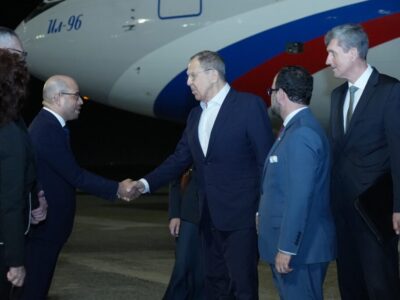 El canciller ruso Sergéi Lavrov llega a la República Dominicana en una visita inédita