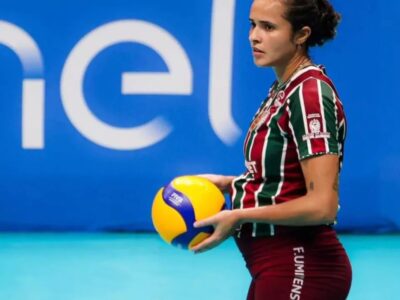 Priscila Heldes, capitana de Fluminense en Brasil, juega con seis meses de embarazo y rompe barreras en la Superliga Femenina