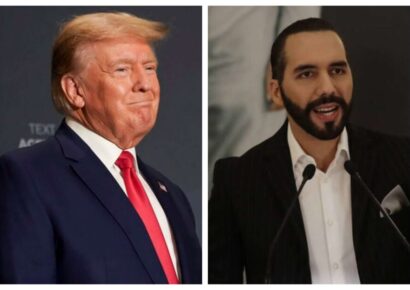 Trump a Bukele: Nos vemos el lunes, Presidente B