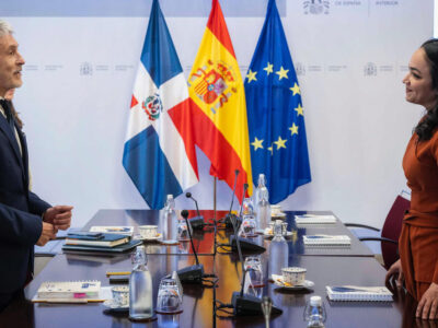 Faride Raful se reúne en España con su homólogo para fortalecer la cooperación en seguridad ciudadana