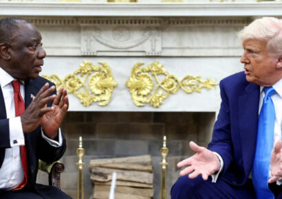 Trump y Ramaphosa: un encuentro marcado por acusaciones sin fundamento y tensión diplomática