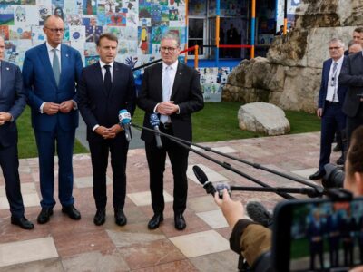 Trump dialoga con Merz, Macron, Starmer y Meloni antes de abordar la crisis con Putin