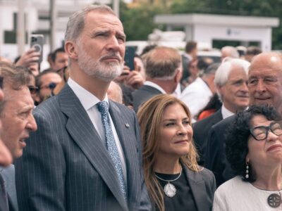 Rey de España, Abinader y Carolina Mejía inauguran monumento a la paz y la libertad en Malecón de SD