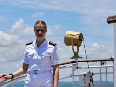 La princesa Leonor llega a Colombia a bordo del buque escuela Juan Sebastián de Elcano
