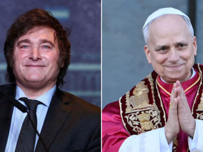 El presidente argentino Milei será el primer presidente latinoamericano en reunirse con el Papa León XIV