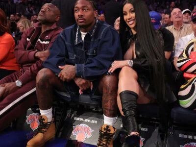 Cardi B y Stefon Diggs reavivan rumores de romance con su aparición juntos en partido de NBA