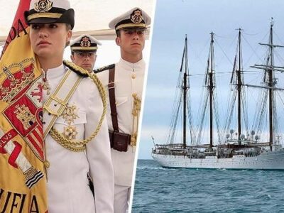 La Princesa Leonor concluye su visita a la República Dominicana a bordo del buque escuela Juan Sebastián de Elcano