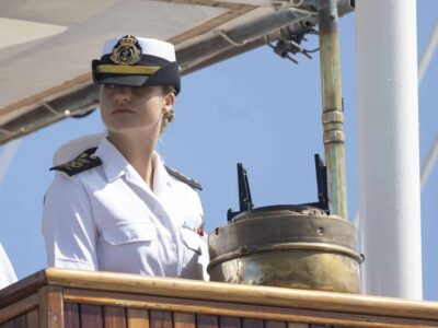 La Princesa Leonor parte desde Santo Domingo rumbo a Nueva York a bordo del buque escuela Juan Sebastián de Elcano