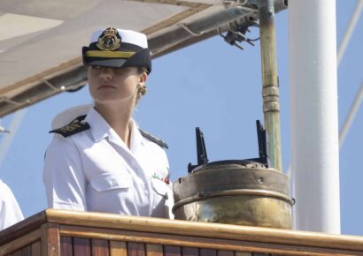 La Princesa Leonor parte desde Santo Domingo rumbo a Nueva York a bordo del buque escuela Juan Sebastián de Elcano