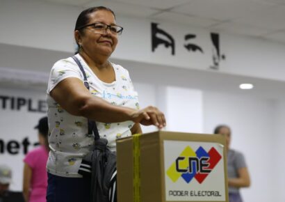 Escasa participación marca jornada electoral en Venezuela