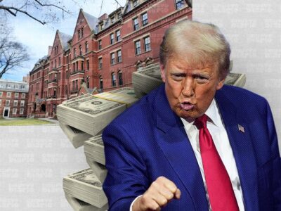 Trump evalúa retirar otros 3.000 millones de dólares en subvenciones a Harvard para destinarlos a centros de formación profesional