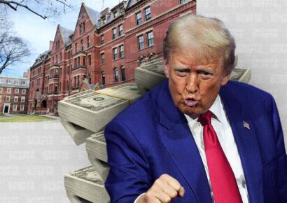 Trump evalúa retirar otros 3.000 millones de dólares en subvenciones a Harvard para destinarlos a centros de formación profesional