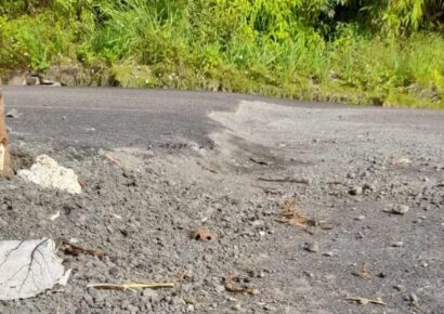 Experto advierte riesgo de incomunicación en Constanza por hundimiento en vía principal