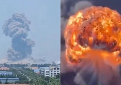 Insólita y devastadora explosión ocurrió este martes en planta química en China