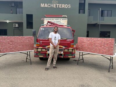 Camionero detenido en Santiago Rodríguez con 90 mil cigarrillos de contrabando