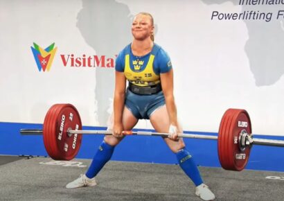 Alba Boström, levantadora de pesas sueca, gana oro mundial… ¡a pesar de un accidente!