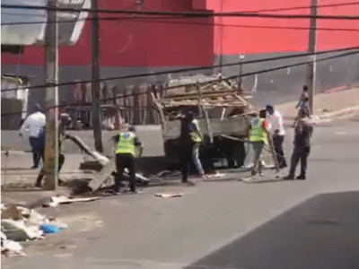 Villa Consuelo rechaza operativo del ADN que desmanteló casetas de negocios informales